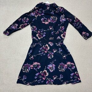 JCrew long sleeve floral dress